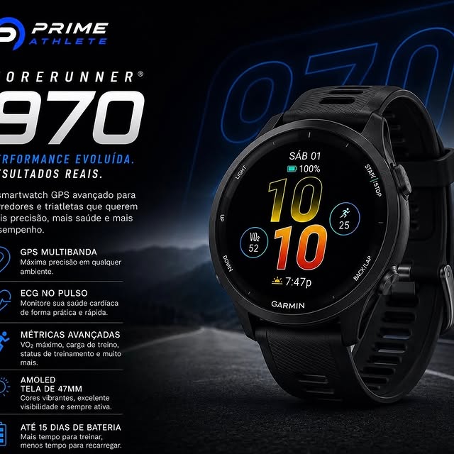 Publicação Prime Athlete no Instagram